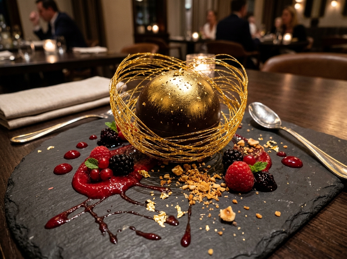 Chocolate Gold Cake